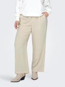 NU 20% KORTING: ONLY CARMAKOMA Pantalon CARAGNES MW LINEN BL MEL PANT ...