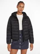 Tommy Jeans Curve Gewatteerde jas TJW QUILTED TAPE HOOD JACKET EXT