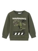 NU 20% KORTING: Name It Sweatshirt NMMNAT JURASSIC SWEAT BRU NOOS SKY