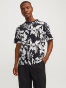 NU 20% KORTING: Jack & Jones T-shirt JJEJEFF AOP TEE SS SN