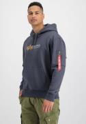 NU 20% KORTING: Alpha Industries Hoodie Alpha Label Hoody