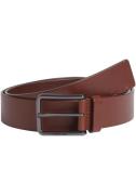 NU 20% KORTING: Calvin Klein Leren riem WARMTH 35MM met gestempeld log...