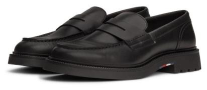 Tommy Hilfiger Instappers LIGHT HILFIGER LEATHER LOAFER