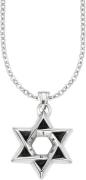 Bruno Banani Ketting met hanger Sieraad cadeau ankerketting hexagram, ...