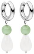 NU 20% KORTING: Purelei Paar creolen Sieraad cadeau Clear Quartz Drop ...