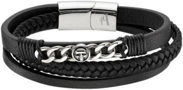 NU 20% KORTING: Bruno Banani Leren armband Sieraad cadeau armband scha...