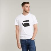 NU 20% KORTING: G-Star RAW T-shirt Burger logo t-shirt