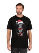 Trigema T-shirt TRIGEMA T-shirt met kerst motief