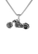 Firetti Ketting met hanger Sieraad Geschenk, Motorfiets, gestructureer...