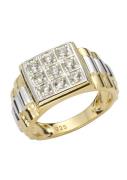 NU 20% KORTING: Firetti Ring Sieraad cadeau zilver 925 herenring zilve...