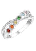 NU 20% KORTING: Firetti Ring Sieraad Geschenk, Croise met zirkoon (syn...