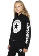 NU 20% KORTING: Converse Hoodie CHUCK PATCH CROPPED HOODIE - voor kind...