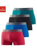 s.Oliver RED LABEL Beachwear Boxershort voor heren met contrastkleurig...