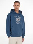 Tommy Hilfiger Hoodie HILFIGER NY HOODY met contrastkleurige print