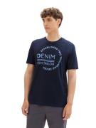 Tom Tailor Denim T-shirt met logoprint