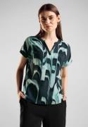 NU 20% KORTING: STREET ONE Gedessineerde blouse met grafisch patroon