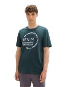 Tom Tailor Denim T-shirt met logoprint