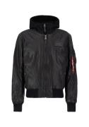 NU 20% KORTING: Alpha Industries Leren jack Alpha Industries Men - Lea...