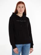 TOMMY JEANS Hoodie TJW REG LINEAR HOODIE met een logo-opschrift