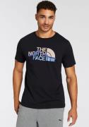 NU 20% KORTING: The North Face T-shirt M S/S MOUNTAIN LINE TEE (1-deli...