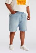 NU 20% KORTING: Levi's® Plus Jeansbermuda 501 ORIGINAL SHORTS B&T