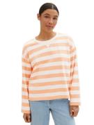 NU 20% KORTING: Tom Tailor Sweatshirt in streepoptiek