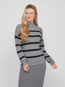 NU 20% KORTING: Vila Trui met staande kraag VIRIL MOCKNECK L/S KNIT RI...