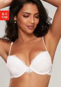 Lascana Push-up-bh met elegante kralendetails, sexy dessous