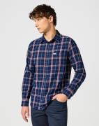 NU 20% KORTING: Wrangler Overhemd met lange mouwen 1 PKT SHIRT met ger...