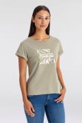 NU 20% KORTING: Pepe Jeans T-shirt ENOLA met gemetalliseerde logoprint