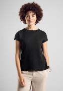 NU 20% KORTING: STREET ONE Shirttop in tricot-look