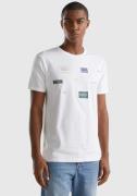 United Colors of Benetton T-shirt met merklabel