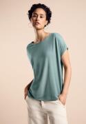 NU 20% KORTING: STREET ONE Shirttop met ruches