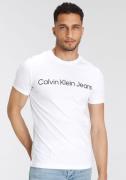 NU 20% KORTING: Calvin Klein T-shirt CORE INSTITUTIONAL LOGO SLIM TEE