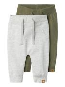 Name It Sweatbroek NBNTAKKI 2P SWEAT PANT NOOS (set, 2-delig)