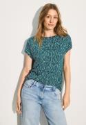 NU 20% KORTING: Cecil T-shirt met print all-over