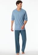 NU 20% KORTING: Schiesser Pyjama "Comfort Essentials" (2-delig)