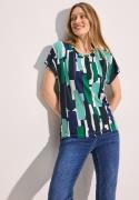 NU 20% KORTING: Cecil Shirt met print met print all-over