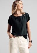 NU 20% KORTING: STREET ONE Shirttop met bandjes