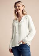 NU 20% KORTING: STREET ONE Blouse met lange mouwen met banden