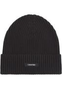 Calvin Klein Beanie CLASSIC COTTON RIB BEANIE