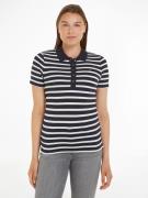 NU 20% KORTING: Tommy Hilfiger Poloshirt 1985 SLIM PIQUE STRIPE POLO S...