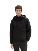 NU 20% KORTING: Tom Tailor Softshell-jack met een capuchon