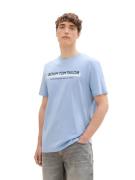 NU 20% KORTING: Tom Tailor Denim T-shirt met logo-frontprint