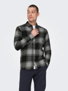 ONLY & SONS Geruit overhemd ONSGUDMUND LS CHECKED SHIRT NOOS