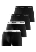 NU 20% KORTING: Bench. Boxershort met contrastkleurige band (set, 4 st...