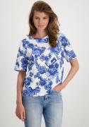 NU 20% KORTING: Monari Shirt met ronde hals met bloemmotief