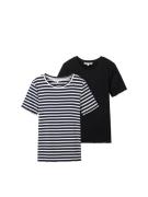 NU 20% KORTING: Tom Tailor Denim T-shirt (set, 2-delig)