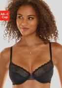 Lascana Beugel-bh met discreet transparant kant, lingerie