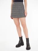 Tommy Hilfiger Rok in a-lijn WOOL CHECK MINI SKIRT Geweven rok in de s...